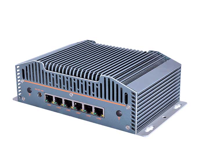 13th 12th Gen Fanless Industrial Embedded Mini PC Core I3 I5 I7 IOT EDGE Computing Case